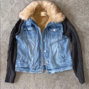 Judith March Jean / Sweater Sleeve Jacket